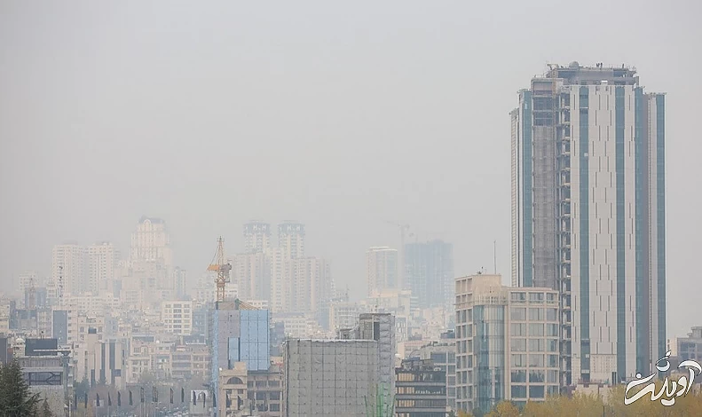 (تصاویر) شرایط ناسالم هوای تهران